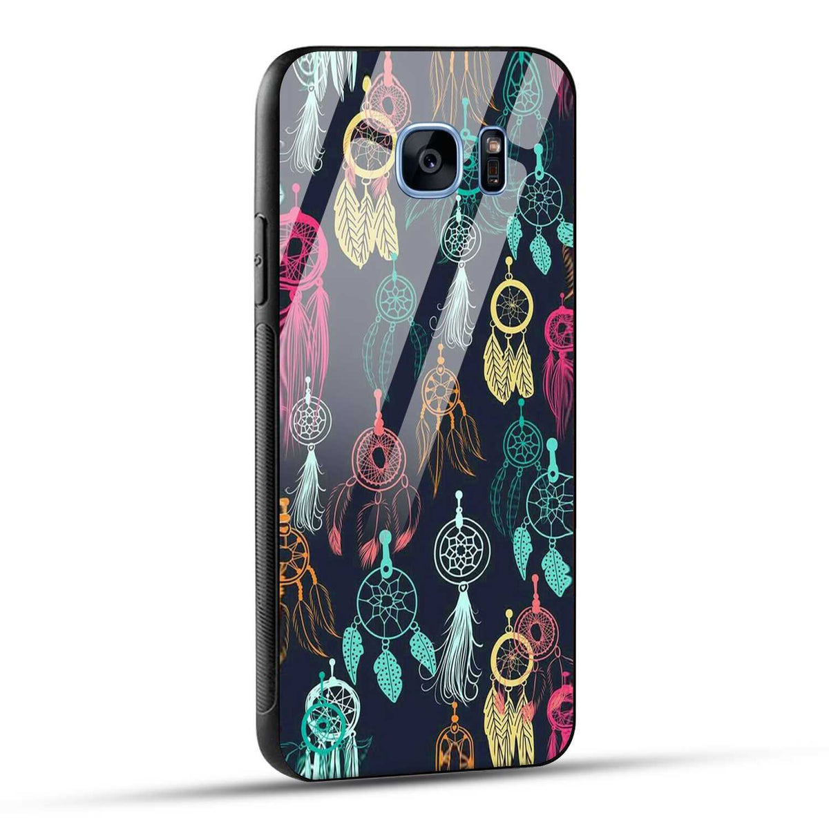 Samsung Galaxy S7 Edge Back Cover Dreamcatcher Printed Glass Case