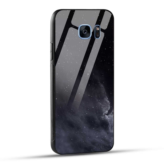 Samsung Galaxy S7 Edge Back Cover Stars In The Dark Printed Glass Case
