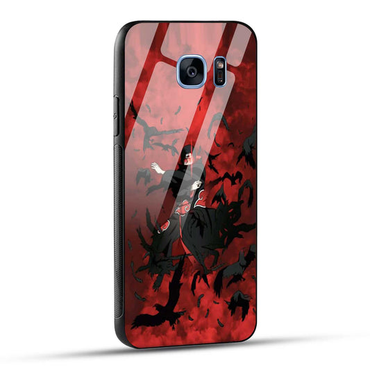 Samsung Galaxy S7 Edge Back Cover Akatsukii Printed Glass Case
