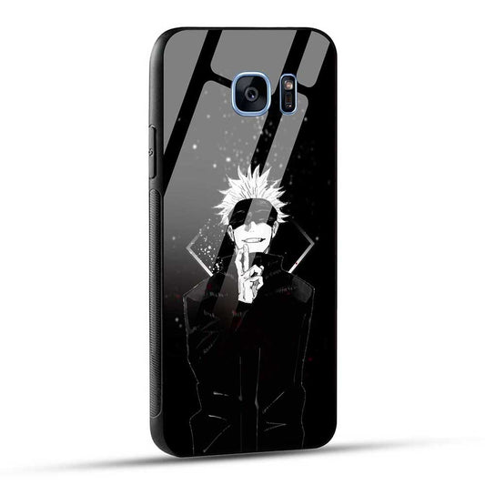 Samsung Galaxy S7 Edge Back Cover Anime Glass Case