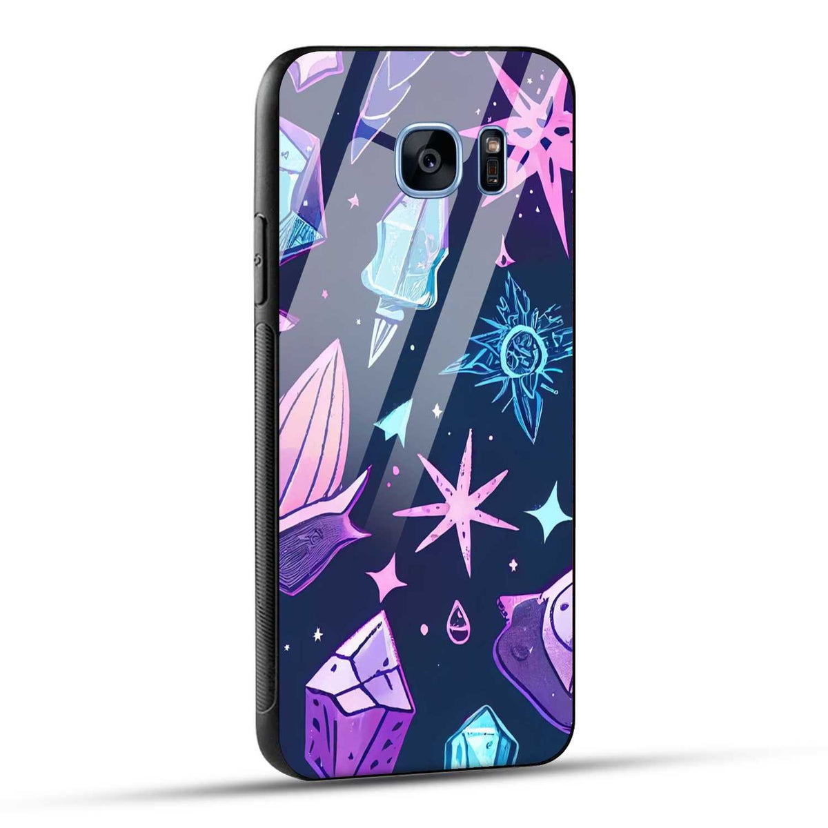 Samsung Galaxy S7 Edge Back Cover Stones Of Ancestors Printed Glass Case