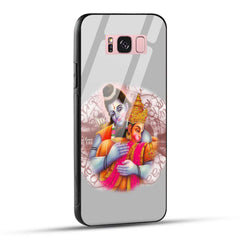 Samsung Galaxy S8 Plus Back Cover Hanuman and Ram Printed Glass Case