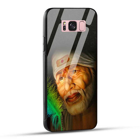 Samsung Galaxy S8 Plus Back Cover Sai Baba Shirdiwale Glass Case