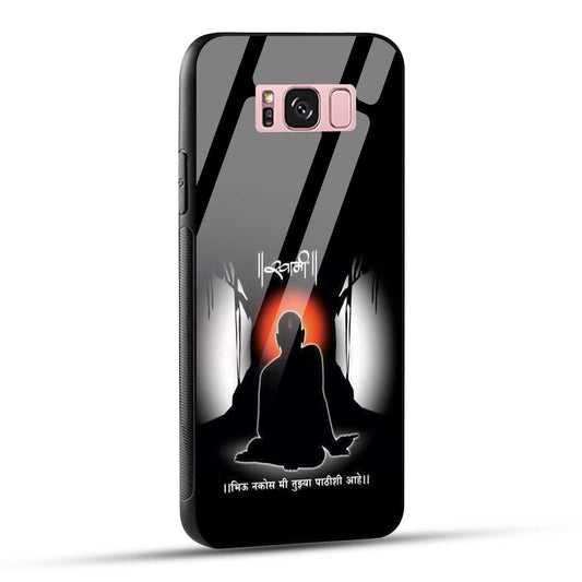 Samsung Galaxy S8 Plus Back Cover Shree Swami Samarth Printed Glass Case