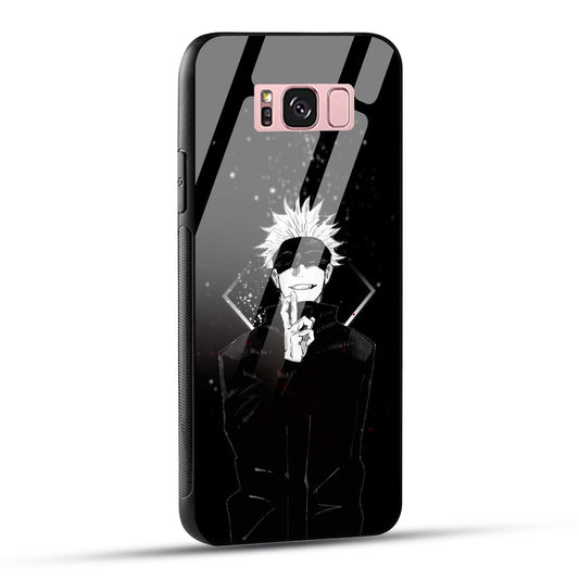 Samsung Galaxy S8 Plus Back Cover Anime Printed Glass Case