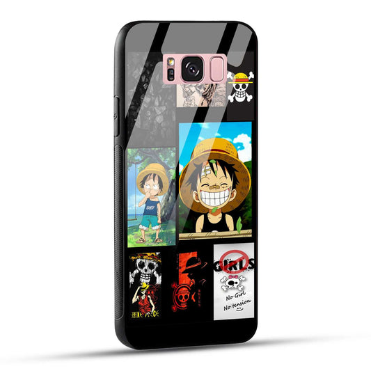 Samsung Galaxy S8 Plus Back Cover No Girls No Tension Printed Glass Case