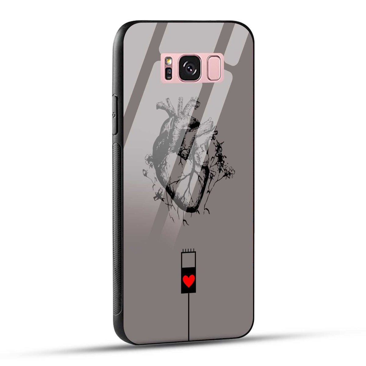 Samsung Galaxy S8 Plus Back Cover Colorful Watercolor Painting Printed Glass Case