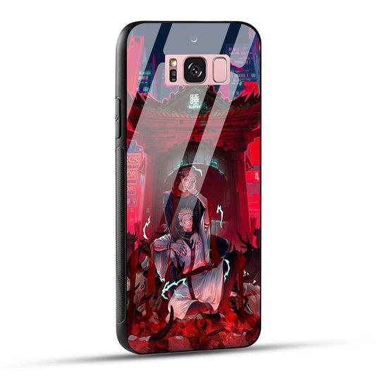 Samsung Galaxy S8 Plus Back Cover Sukuna Printed Glass Case