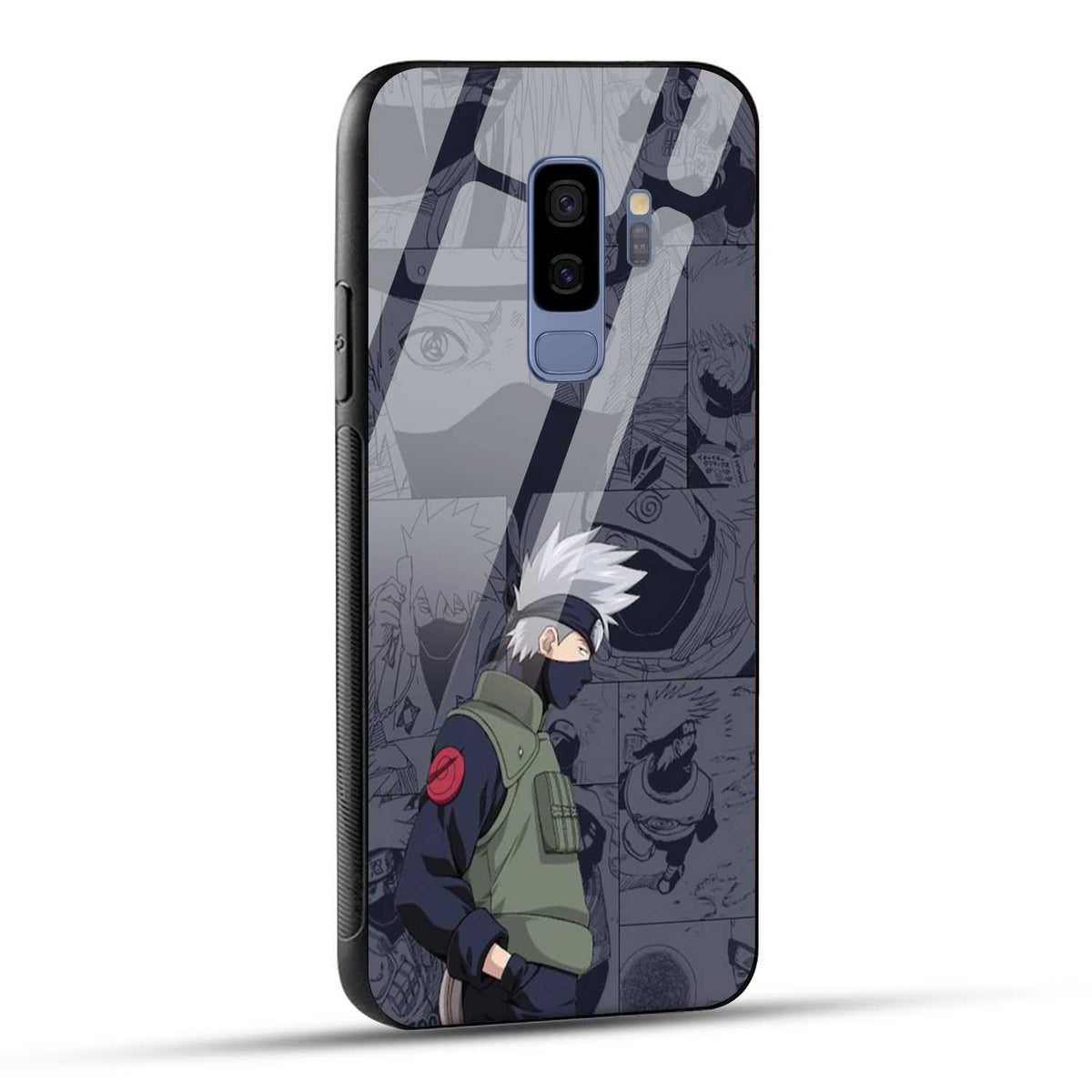 Samsung Galaxy S9 Plus Back Cover Kakashii Printed Glass Case