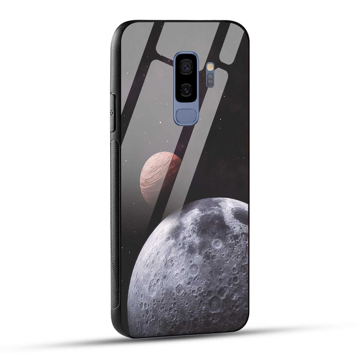 Samsung Galaxy S9 Plus Back Cover Galaxy Space Printed Glass Case