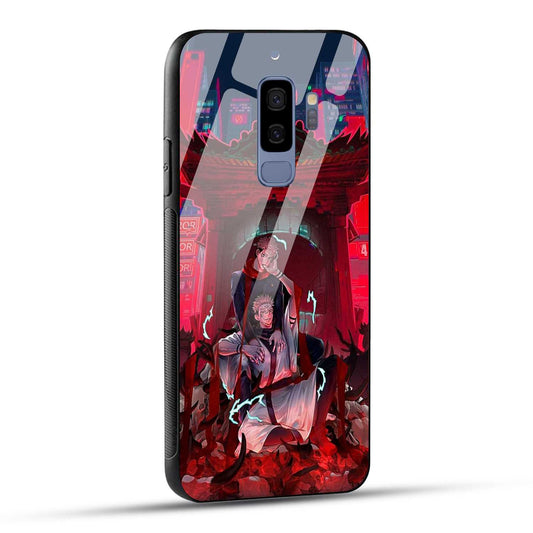 Samsung Galaxy S9 Plus Back Cover Sukuna Printed Glass Case