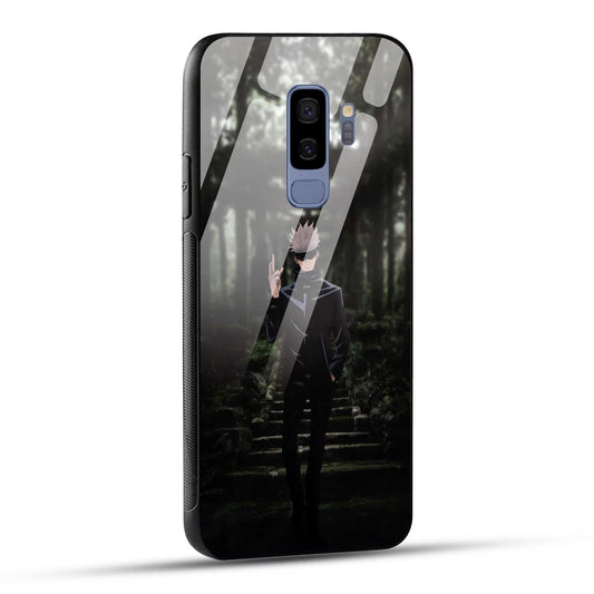 Samsung Galaxy S9 Plus Back Cover Gojo Printed Glass Case