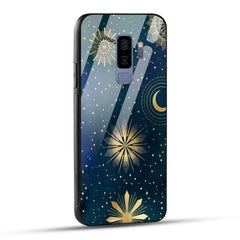 Samsung Galaxy S9 Plus Back Cover Art Of Moon Printed Glass Case