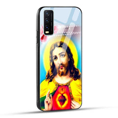 Vivo Y20 / Vivo Y20i / Vivo Y20s / Vivo Y20G / Vivo Y20T / Vivo Y20A / Vivo Y12s / VIVO Y12G Back Cover Jesus Christ God Glass Case