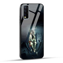 Vivo Y20 / Vivo Y20i / Vivo Y20s / Vivo Y20G / Vivo Y20T / Vivo Y20A / Vivo Y12s / VIVO Y12G Back Cover Lord Shiva Mahadev Shankarji Glass Case