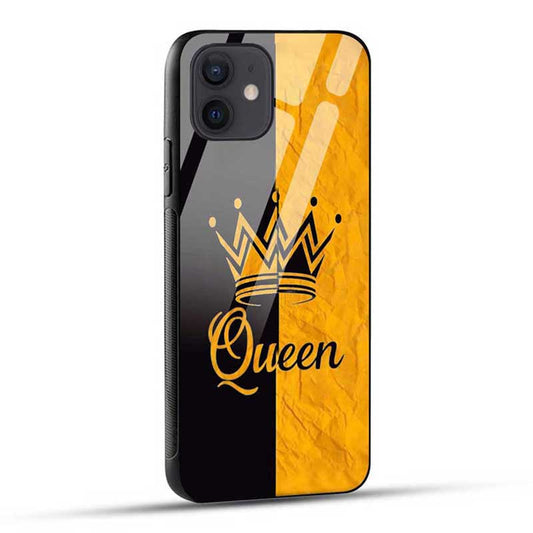 Queen Crown Glass Case