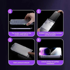 iPhone 16 Pro Max Tempered Glass | iPhone 16 Pro Max Screen Protector | Easy Install, 9H+ Hardness, Edge to Edge Coverage | Thin & Ultra Clear, Easy Applicator | 16 Pro Max Tempered Glass