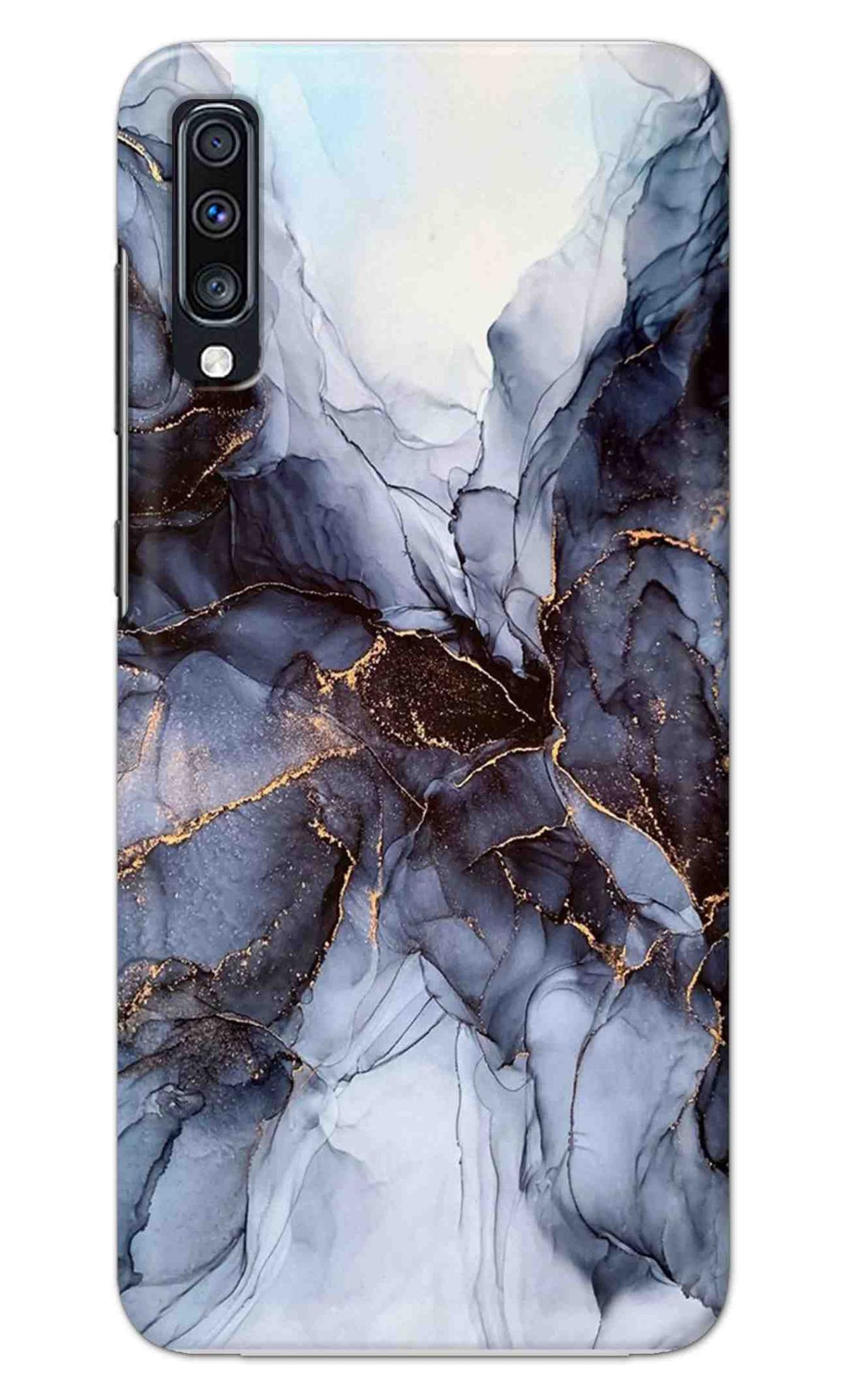 Samsung Galaxy A70 / Samsung Galaxy A70s Back Cover White Marble Printed Hard Case