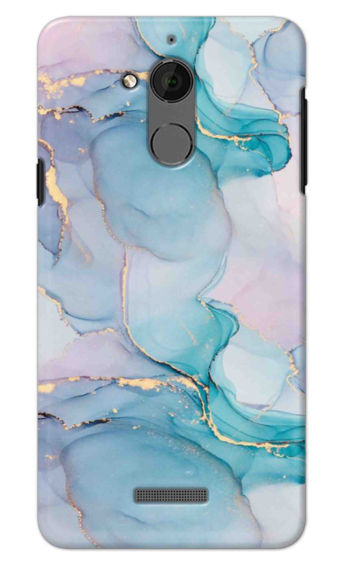 Coolpad Note 5 Back Cover Blue Marble Printed Hard Case