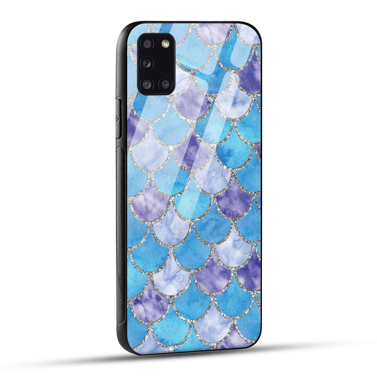 Samsung Galaxy A31 Back Cover Mirror Of Diamonds Printed Glass Case