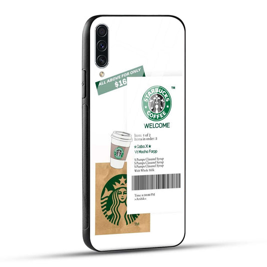 Samsung Galaxy A70 / Samsung Galaxy A70s Starbucks Coffee Printed Glass Case