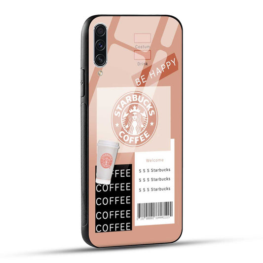 Samsung Galaxy A70 / Samsung Galaxy A70s Starbucks Coffee Printed Glass Case