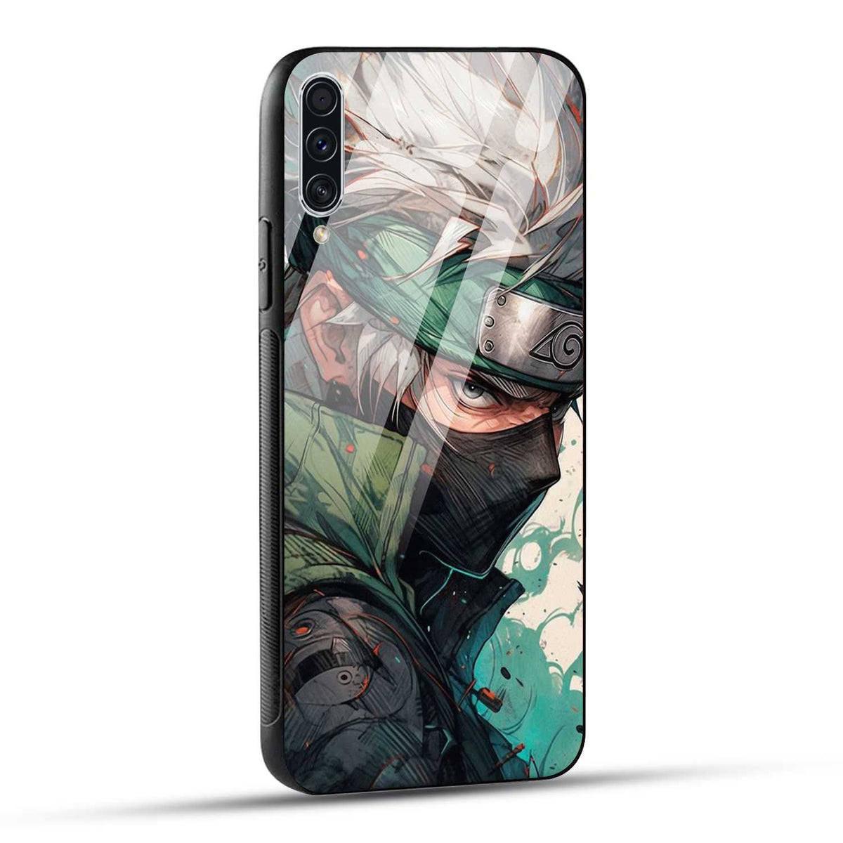 Samsung Galaxy A70 Back Cover Multicolour Cartoon anime Printed Glass Case