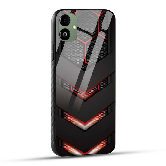 Samsung Galaxy F14 5G Back Cover Robotic Abstract Printed Glass Case