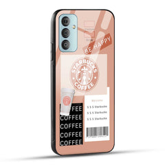 Samsung Galaxy F23 5G Starbucks Coffee Printed Glass Case