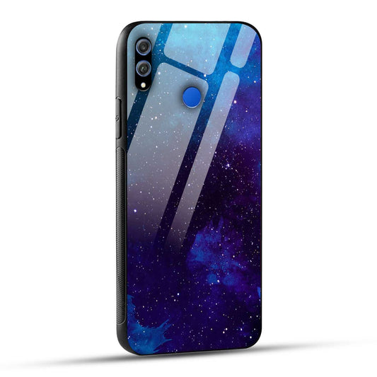 Honor 8X Back Cover Beautiful Star Space Printed Glass Case