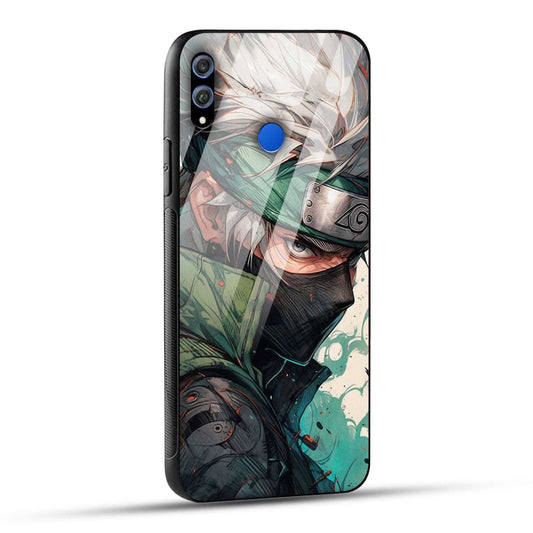 Honor 8X Back Cover Multicolour Cartoon anime Printed Glass Case