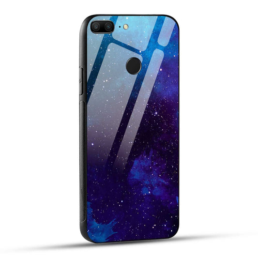 Honor 9 Lite Back Cover Beautiful Star Space Printed Glass Case