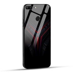 Honor 9 Lite Back Cover Abstract Robotic Printed Glass Case