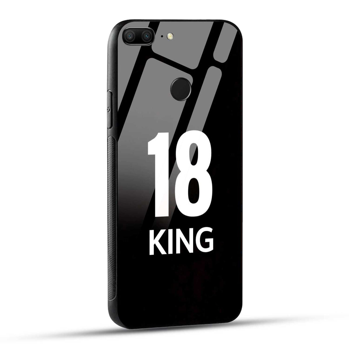 Honor 9 Lite King number 18 Printed Glass Case