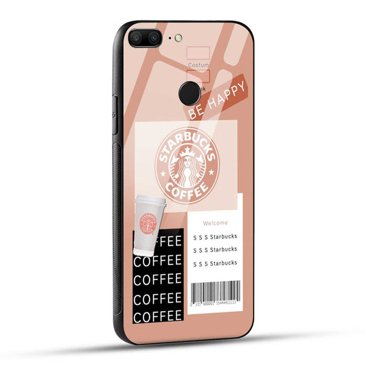Honor 9 Lite Starbucks Coffee Printed Glass Case