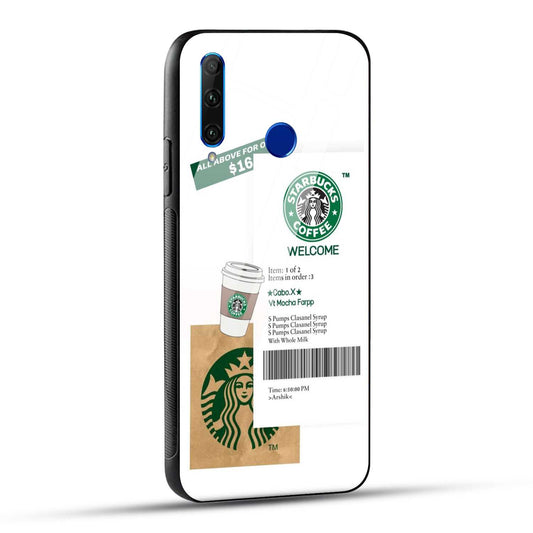 Honor 10i / Honor 20i Starbucks Coffee Printed Glass Case