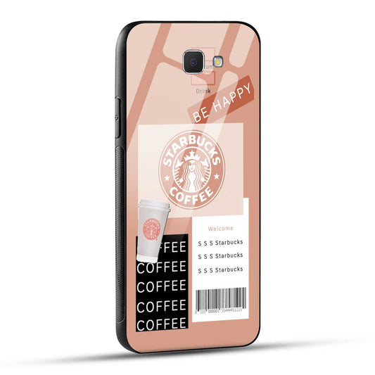 Samsung Galaxy J5 Prime Starbucks Coffee Printed Glass Case