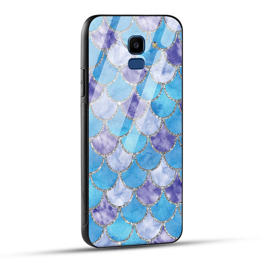 Samsung Galaxy J6 Back Cover Mirror Of Diamonds Printed Glass Case