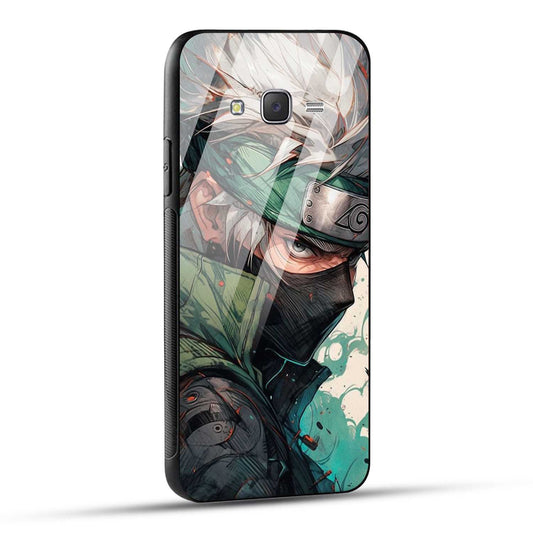 Samsung Galaxy J7 2015 Back Cover Multicolour Cartoon anime Printed Glass Case