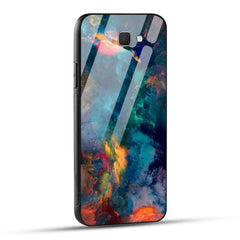 Samsung Galaxy J7 Prime Back Cover Abstract Color Printed Glass Case