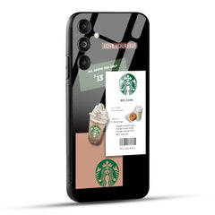 Samsung Galaxy M14 5G Starbucks Coffee Printed Glass Case