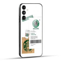 Samsung Galaxy M14 5G Starbucks Coffee Printed Glass Case