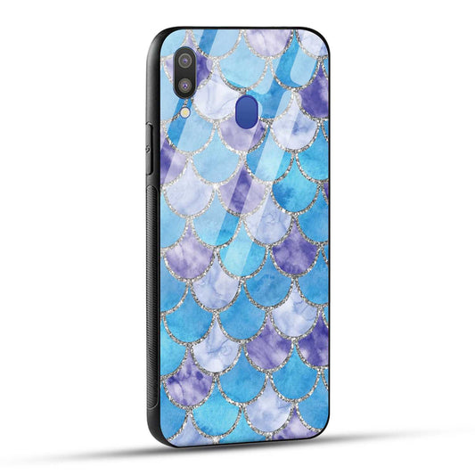 Samsung Galaxy M20 Back Cover Mirror Of Diamonds Printed Glass Case