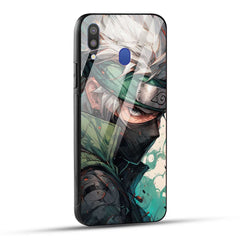 Samsung Galaxy M20 Back Cover Multicolour Cartoon anime Printed Glass Case