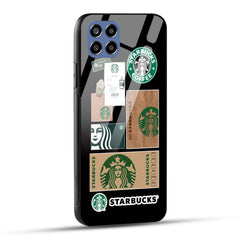 Samsung Galaxy M33 5G Starbucks Coffee Printed Glass Case