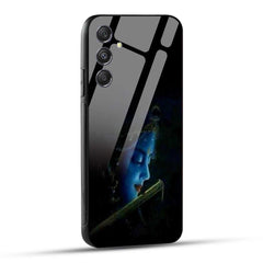 Samsung Galaxy A55 5G Lord Krishna Printed Glass Case