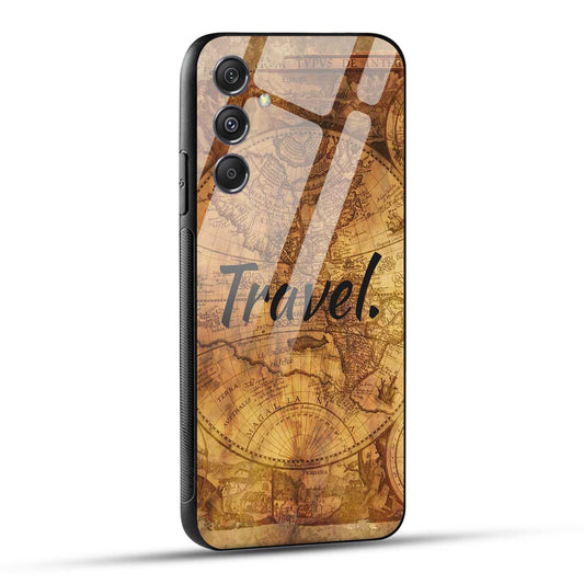 Samsung Galaxy A35 5G Travel Printed Glass Case