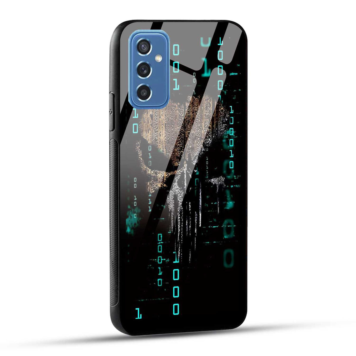 Samsung Galaxy M52 5G Back Cover Hacker Printed Glass Case