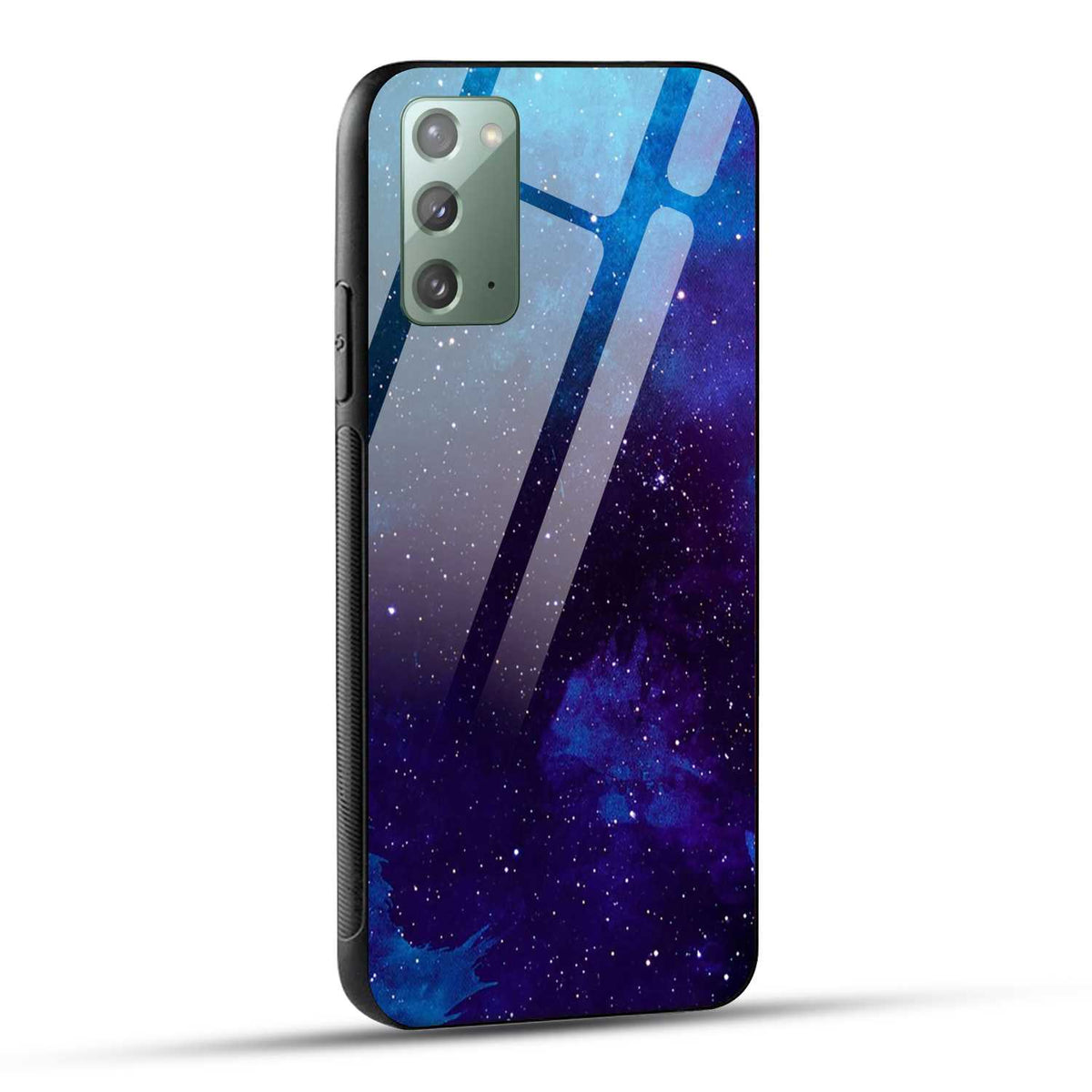 Samsung Galaxy Note 20 Back Cover Beautiful Star Space Printed Glass Case