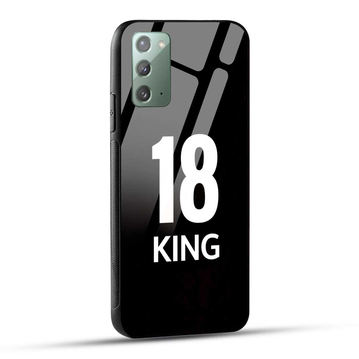 Samsung Galaxy Note 20 King number 18 Printed Glass Case